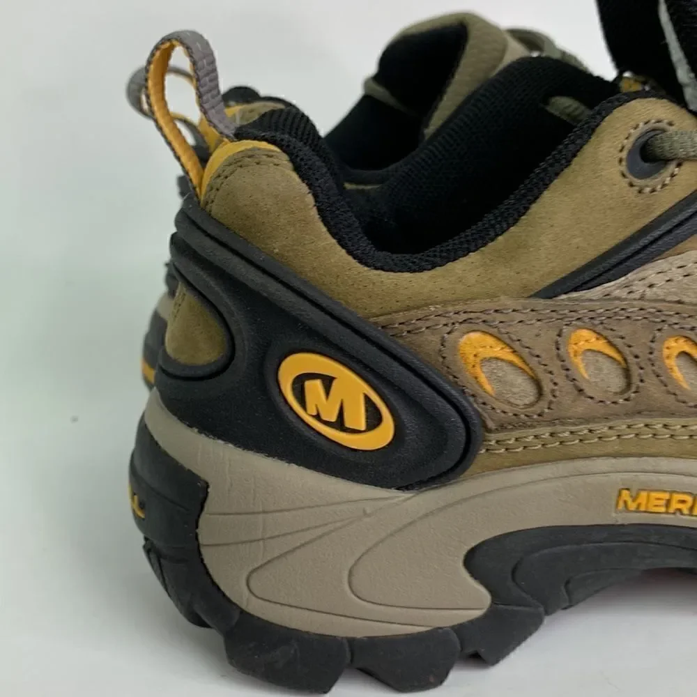 Merrell Pulse Sage Green/yellow Hiking Sneakers